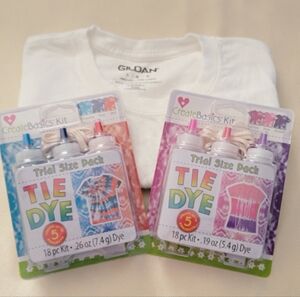 TIE DYE KITS & T-SHIRT BNWT
